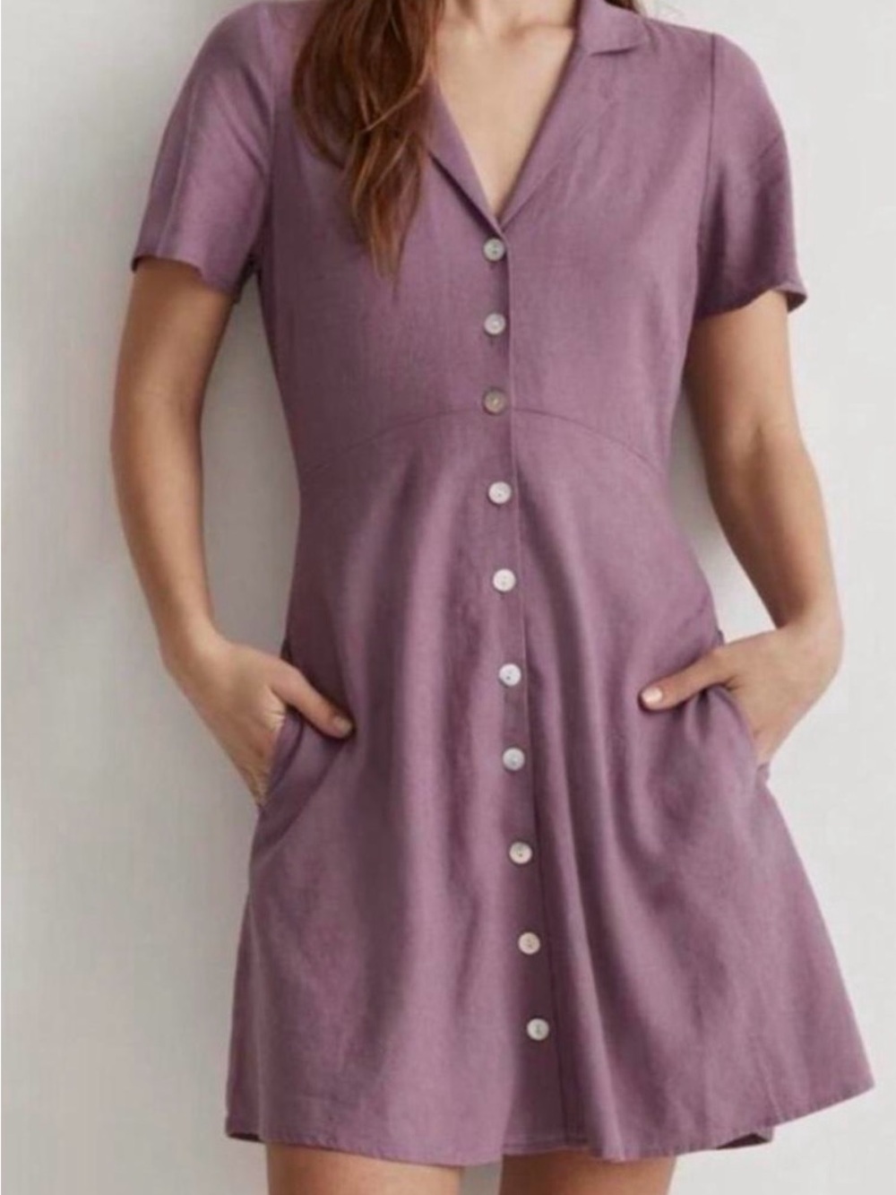 Madewell - Linen Mini Dress